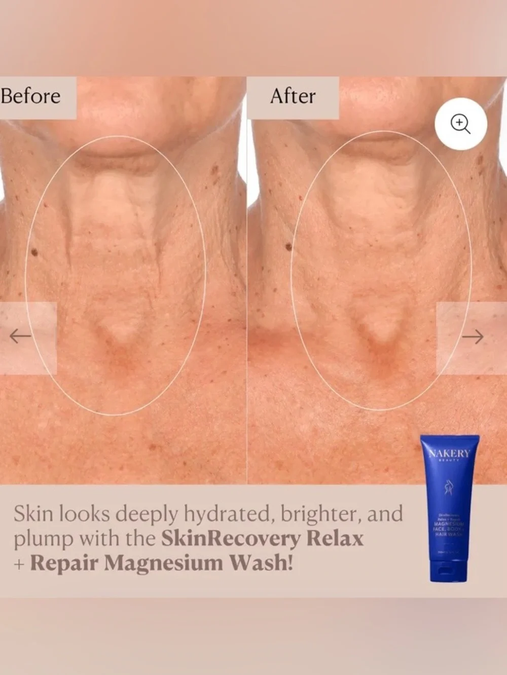 Nakery Beauty SkinRecovery Relax + Repair Magnesium Face, Body & Hair Wash 🫧